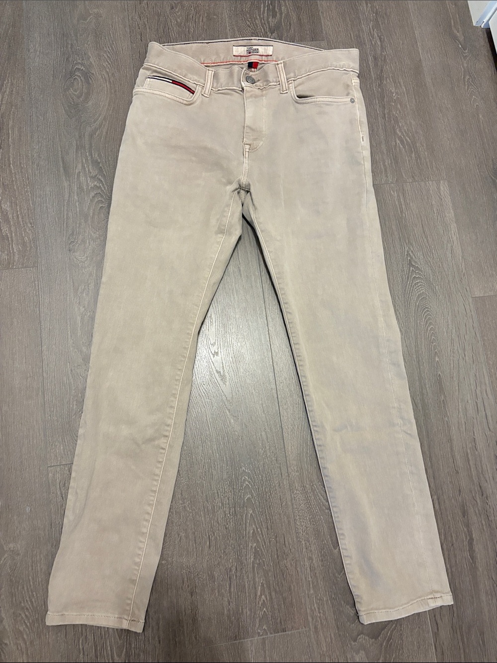 Tommy Hilfiger Slim Jeans in Light Beige